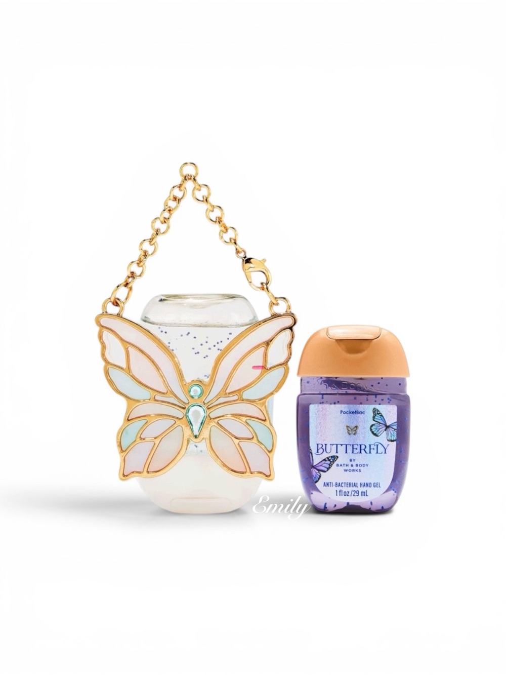 Bath & Body Works Butterfly PocketBac Holder Set